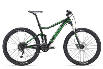 Велосипед двухподвес Giant Stance 27.5 2 Black (2016)