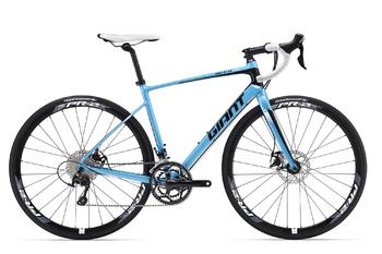 Шоссейный велосипед Giant Defy 1 Disc Blue (2016)