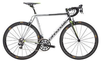Шоссейный велосипед Cannondale Supersix EVO Hi-Mod Team DI2 Silver (2016)