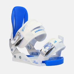 Крепления для сноуборда Bonza FAIR white/blue (2016)