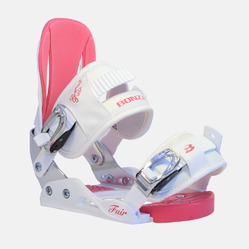 Крепления для сноуборда Bonza FAIR white/pink (2016)