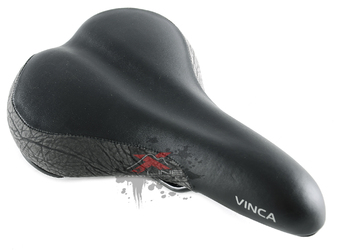 Седло VINCA SPORT VS 6032 Black/Grey (2016)