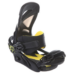 Крепления для сноуборда Burton LEXA BLACK/YELLOW (2015)