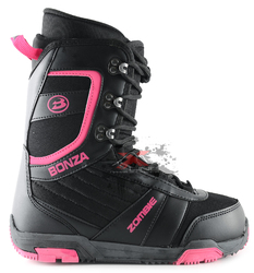 Сноубордические ботинки Bonza ZOMBIE Black/Pink (2016)