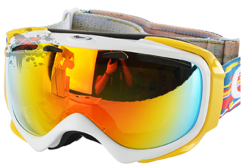 Маска Oakley ELEVATE RIPPED N TORN WHITE ORANGE FIRE IRIDIUM (2016)