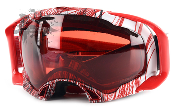 Маска Oakley SPLICE TOPOGRAPHY RED BLACK PRIZM ROSE (2016)