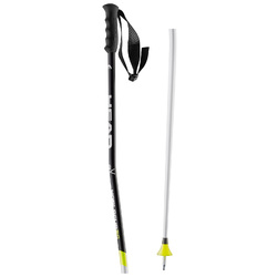 Палки горнолыжные HEAD WC Super G Bent White/Fluor - Yellow (2016)
