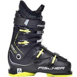 Горнолыжные ботинки Fischer Cruzar X 8.5 Thermoshape Black/Black/Yellow (2017)