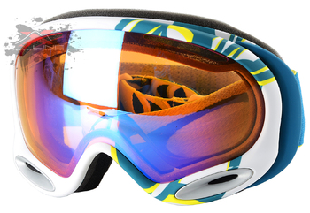 Маска Oakley A Frame 2.0 SMOKE RINGS LIME BLUE H.I. PERSIMMON (2016)