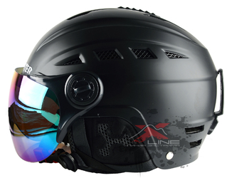 Шлем горнолыжный NIXTER Crown HD Matte Black Mirrored (2017)