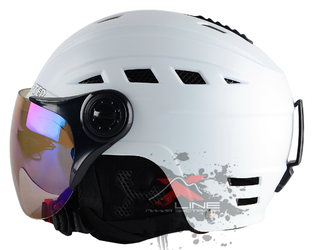 Шлем горнолыжный NIXTER Crown HD Matte White Mirrored (2017)