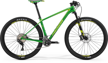 Велосипед MTB Merida Big.Nine XT Shiny Green (green) (2017)
