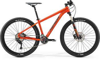 Велосипед MTB Merida Big.Seven XT-edition Matt Red (orange/black) (2017)