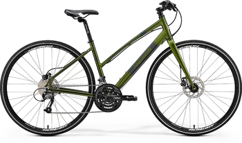 Городской велосипед Merida Crossway urban 40-D-lady Green (dark green) (2017)