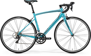 Шоссейный велосипед Merida Ride 100-Juliet Silk Petrol Blue (black) (2017)