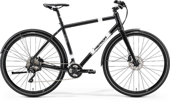 Гибридный велосипед Merida Crossway Urban XT-edition Black(white) (2017)