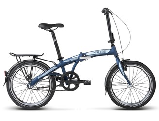 Городской велосипед Kross Flex 3.0 Navy blue/Graphite matte (2017)