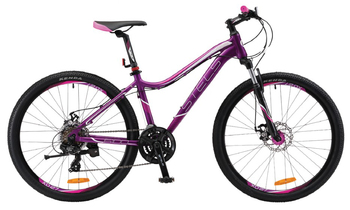 Велосипед MTB Stels Miss 6100 MD фиолетовый (2017)