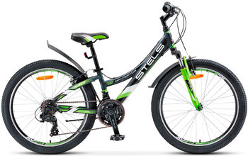 Подростковый велосипед Stels Navigator 440 V Серый/зеленый (2017)