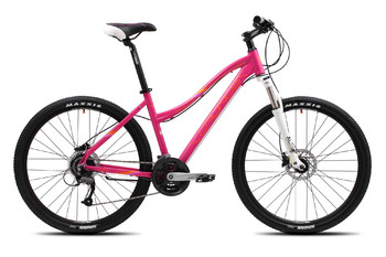 Велосипед MTB Cronus EOS 1.0 27.5 Burgundy/pink/white (2017)