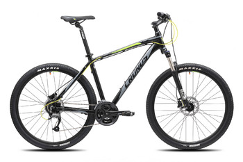 Велосипед MTB Cronus Holts 4.0 27.5 Black/gray/yellow (2017)