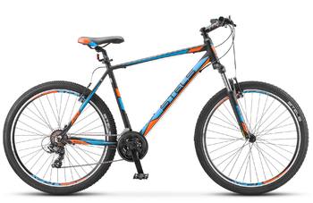 Велосипед MTB Stels 610 V 27.5 Black/Orange/Blue (2017)