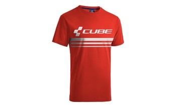 Футболка Cube T-Shirt Race Pilot Red´N´White (2017)