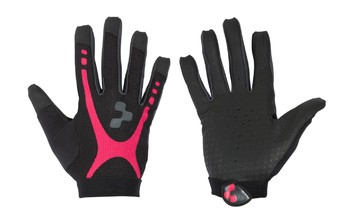 Перчатки Cube WLS Gloves Race Touch L/F Black/Raspberry/Anthracite (2017)