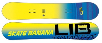 Сноуборд LIB Tech SK8 Banana Yellow/Blue (2018)