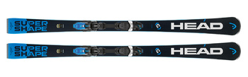 Горные лыжи с креплениями HEAD Supershape i.Titan SW MFPR Black/blue (2018)