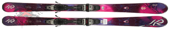 Горные лыжи Б/У K2 SuperFree с креплениями (2013)
