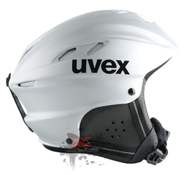 Шлем горнолыжный Uvex Save Ride II Silver (2017)
