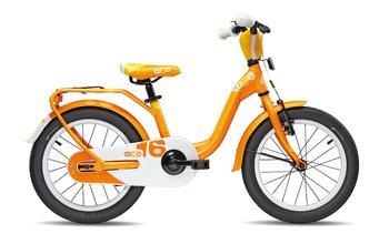Детский велосипед Scool Nixe 16 Alloy Orange (2017)