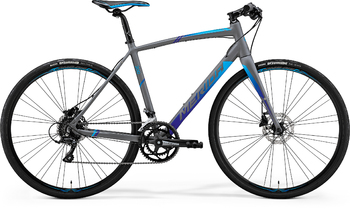 Шоссейный велосипед Merida Speeder 200 Matt Grey (Blue) (2018)
