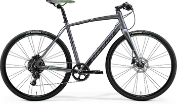Шоссейный велосипед Merida Speeder 300 Silk Anthracite (Green/Black) (2018)