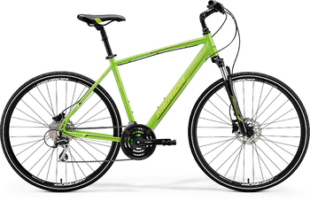 Гибридный велосипед Merida Crossway 20-D Green (Lite Green/Black) (2018)