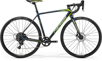 Шоссейный велосипед Merida Cyclo Cross 6000 Dark Grey (Green/Yellow) (2018)