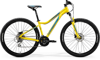 Велосипед MTB Merida Juliet 7.20-D Yellow (Dark Blue) (2018)