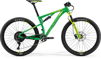 Велосипед двухподвес Merida Ninety-Six 7.600 Green (Lite Green) (2018)