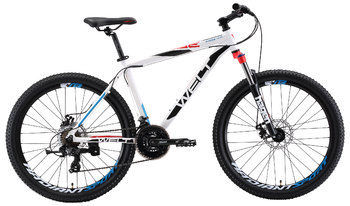 Велосипед MTB Welt Ridge 1.0 D Matt White/Black/Red (2018)
