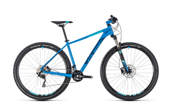 Велосипед MTB Cube ATTENTION SL 27.5 aqua/blue (2018)