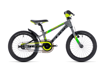 Детский велосипед Cube KID 160 grey/green/kiwi (2018)