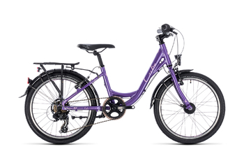 Подростковый велосипед Cube KID 200 Street girl purple/rose (2018)