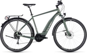 Электровелосипед Cube TOURING HYBRID ONE 400 frostgreen/silver (2018)