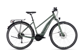 Электровелосипед Cube TOURING HYBRID ONE 400 Lady frostgreen/silver (2018)