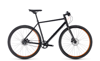 Дорожный велосипед Cube EDITOR black/orange (2018)