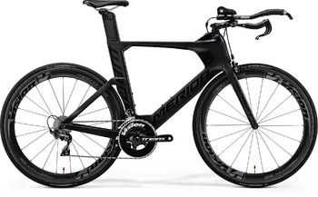Шоссейный велосипед Merida Warp 5000 matt UD Carbon (black) (2018)
