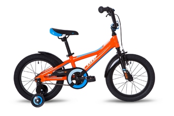 Детский велосипед Pride Tiger Оранжевый/голубой/белый (2018)