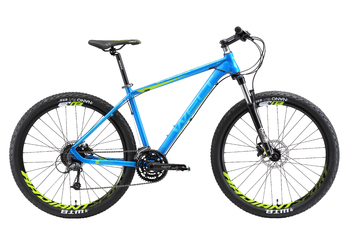 Велосипед MTB Welt Rockfall 3.0 Matt Blue/Lime (2018)