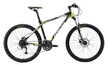 Велосипед MTB Tropix Mariano 2.0 Matt black/green (2018)